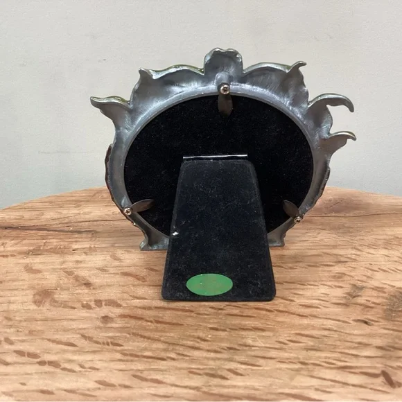 Vintage & Beautiful Ashleigh Manor Pewter Crafted Picture Frame - Palms / Stones - Picture 7 of 12